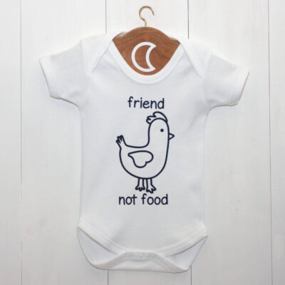 Chicken Friend Not Food Baby Grow