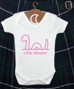 Little Monster Nessie Baby Grow Gift