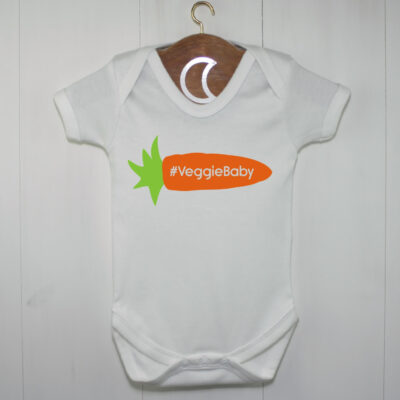 Carrot Veggie Baby Grow | Veggie Baby Design