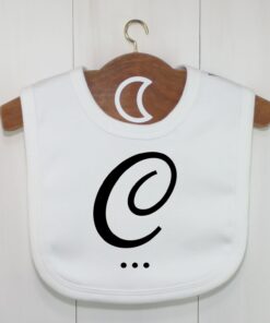 Monogram Baby Bib C