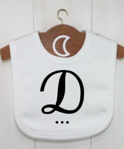 Monogram Baby Bib D