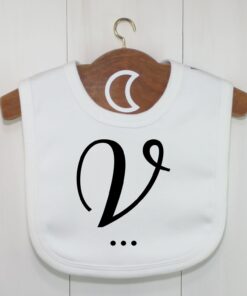 Monogram Baby Bib V