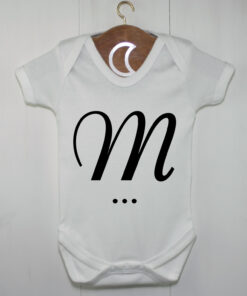 Monogram Baby Grow M