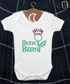 Thistle Baby Grow Green